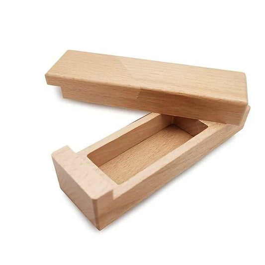Rompecabezas Caja Secreta – Caja de Rompecabezas de Madera con Compartimento Oculto para Regalos en Efectivo, Regalos de Cumpleaños y Navidad, Juego de Desafío de CI para Adultos y Niños