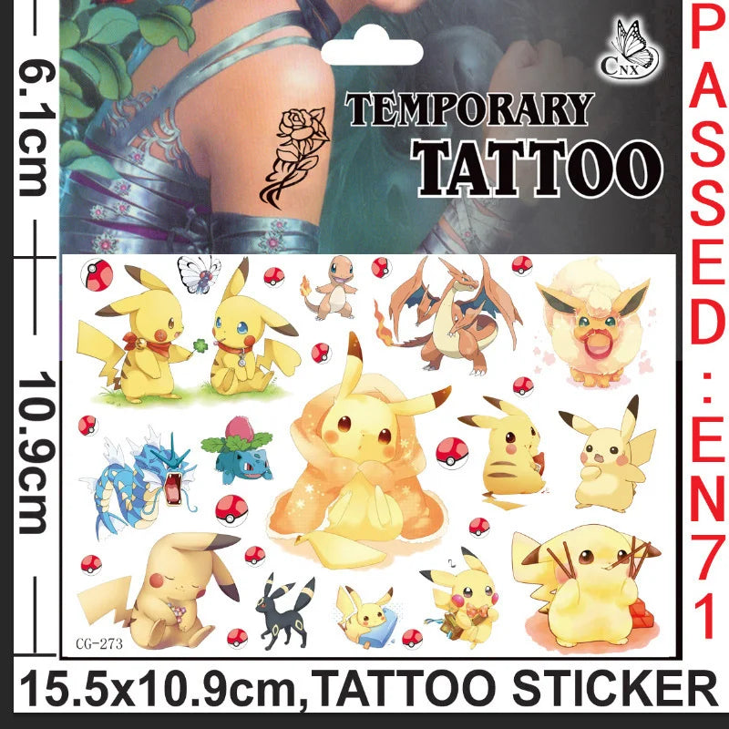 Pokémon Birthday Party Decorations Set – Balloons, Keychains, Napkins, Stickers, Tableware, Plates & Tablecloth Party Supplies & Favors