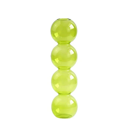 Nordic Glass Flower Vase – Decorative Terrarium Planter for Home, Living Room & Office Décor