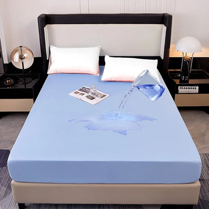 Kuup Waterproof Mattress Protector – Soft Breathable Fitted Mattress Cover with Elastic Band