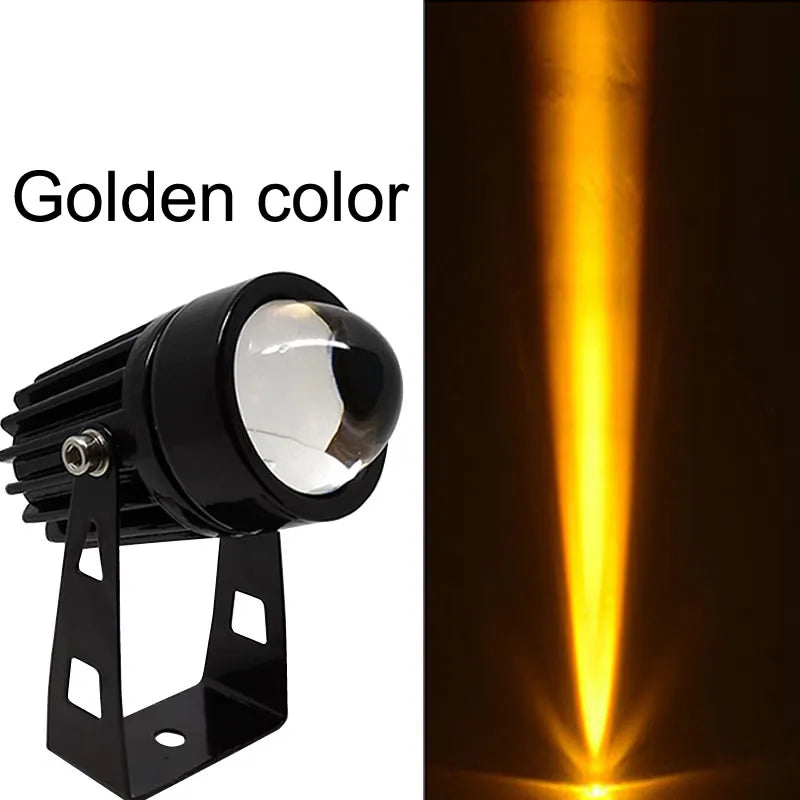 Outdoor LED Wall Spotlight 5W/9W/12W – RGB Waterproof Landscape Light with Remote Control, 110V/220V Home Garden Lighting
