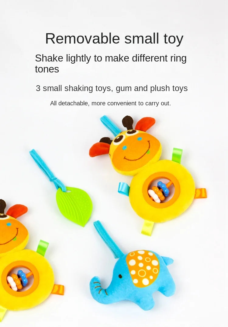 Juguete Colgante para Asiento de Bebé – Sonajero Colgante para Centro de Actividades Infantiles, Juguete Sensorial para Cochecito y Cuna para el Desarrollo Temprano, Juguete para Patadas para Bebés, Regalo para Niños Pequeños y Recién Nacidos