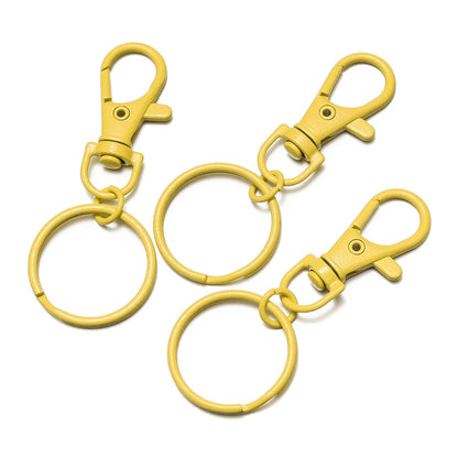 5–10 Piece Multicolor Keyring Lobster Clasp Hooks with Adjustable Buckles – DIY Keychain, Bag Charm, Doll & Jewelry Making Accessories