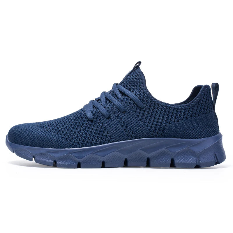 Men's Breathable Running Sneakers Lightweight Casual Walking Sports Shoes