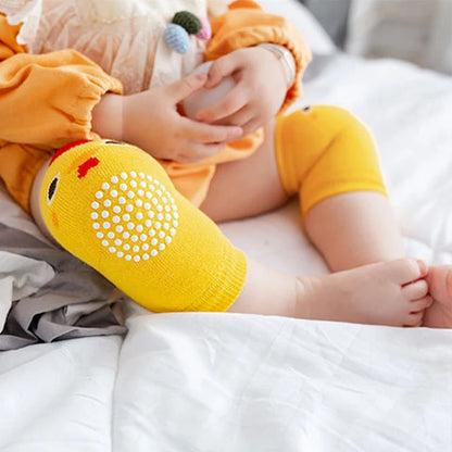 Rodilleras Antideslizantes para Bebés – Protectores de Algodón para Gatear de 0 a 3 Años, Mangas Acolchadas para Codos de Recién Nacidos, Rodilleras para Niños y Niñas, Accesorios Suaves de Protección para Gatear