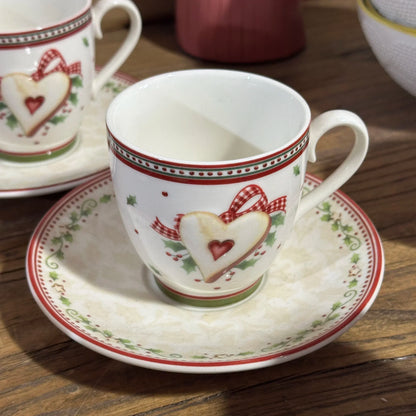 VB Cutlery Christmas Series Dining Collection – Decorative Plates, Deep Soup Bowls, Sugar Pots & Storage Containers