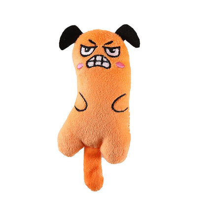 Juguete de cuerda con forma de zanahoria para perros, de algodón duradero, para masticar, para cachorros y perros, para limpiar los dientes, resistente a las mordeduras