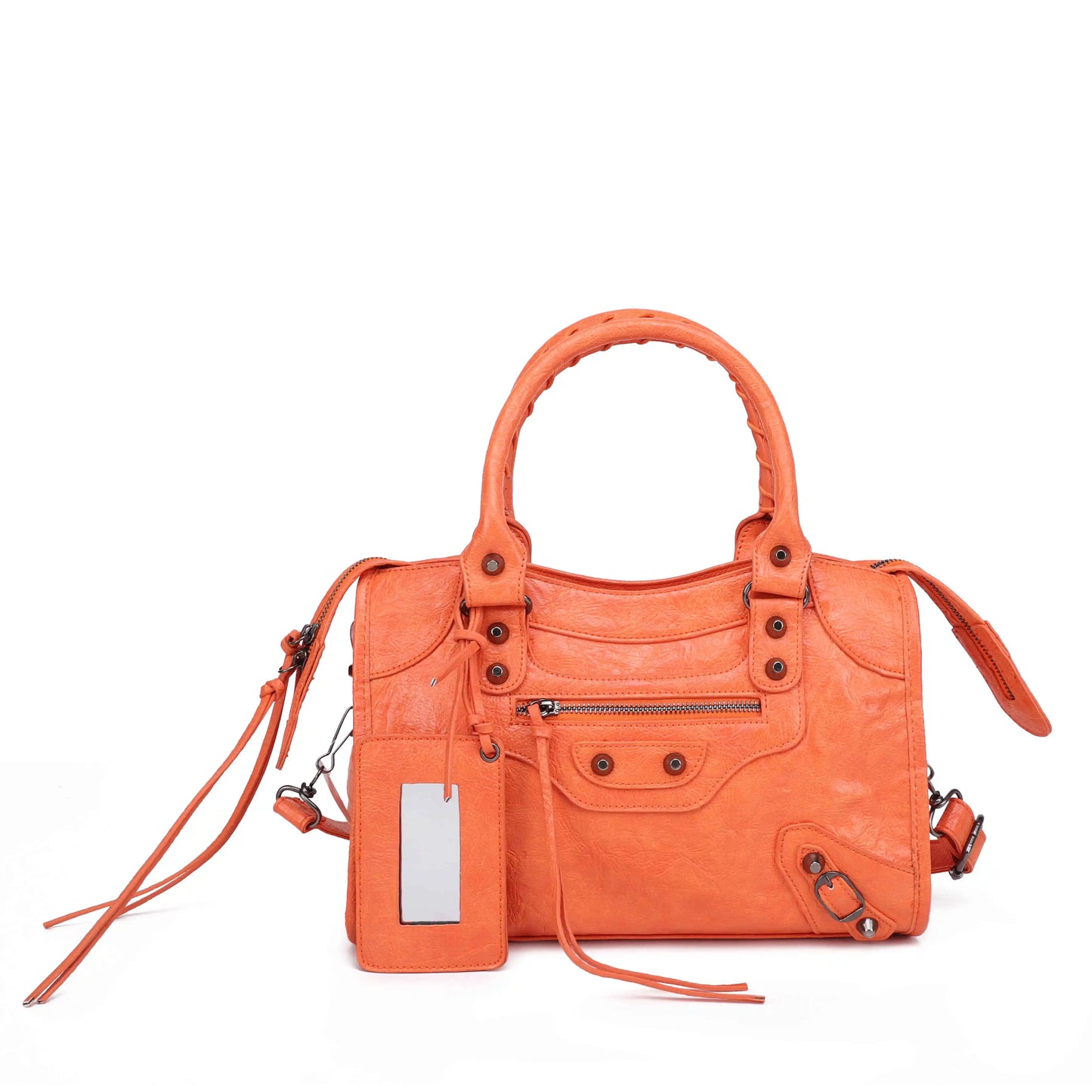 Bolso de Hombro de Motociclista Urbano para Mujer – Bolso de Mano Cruzado de Lujo de Diseñador, Bolso de Gran Capacidad de Moda Otoño Invierno 2025 para el Viaje Diario, Viajes y Estilo Casual