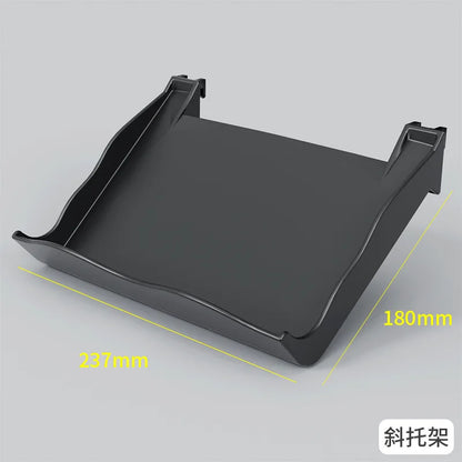 Organizador de pared de tablero perforado sin taladros – Panel de almacenamiento modular con estantes y accesorios para cocina, baño y sala de juegos
