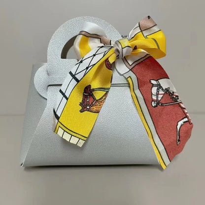 20PCS Bolsas de Regalo de Cuero con Cinta de Lazo – Mini Bolsos para Recuerdos de Bodas, Navidad, Dulces, Regalos y Empaque de Lujo para Fiestas