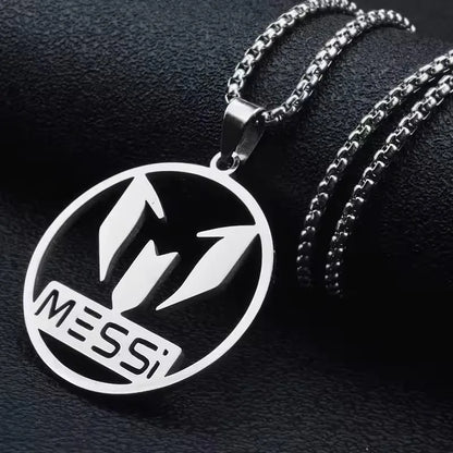 Pulsera de fútbol de acero inoxidable y silicona – Regalo para fans de Messi, Ronaldo y Neymar para hombres y niños