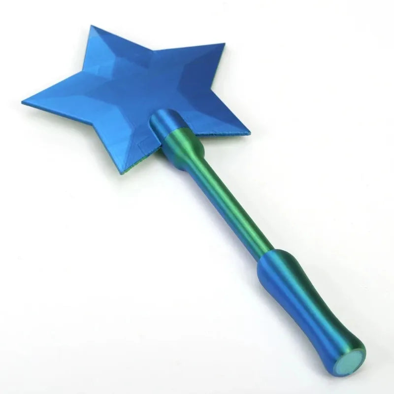 3D Printed Magic Star Wand Stand – Portable Credit Card Holder Desktop Organizer & Display Accessory