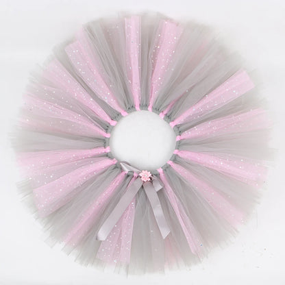 Baby Girls Elephant Tutu Skirt – Fluffy Tulle Animal Dress-Up Costume for Carnival, Halloween Parties & Events