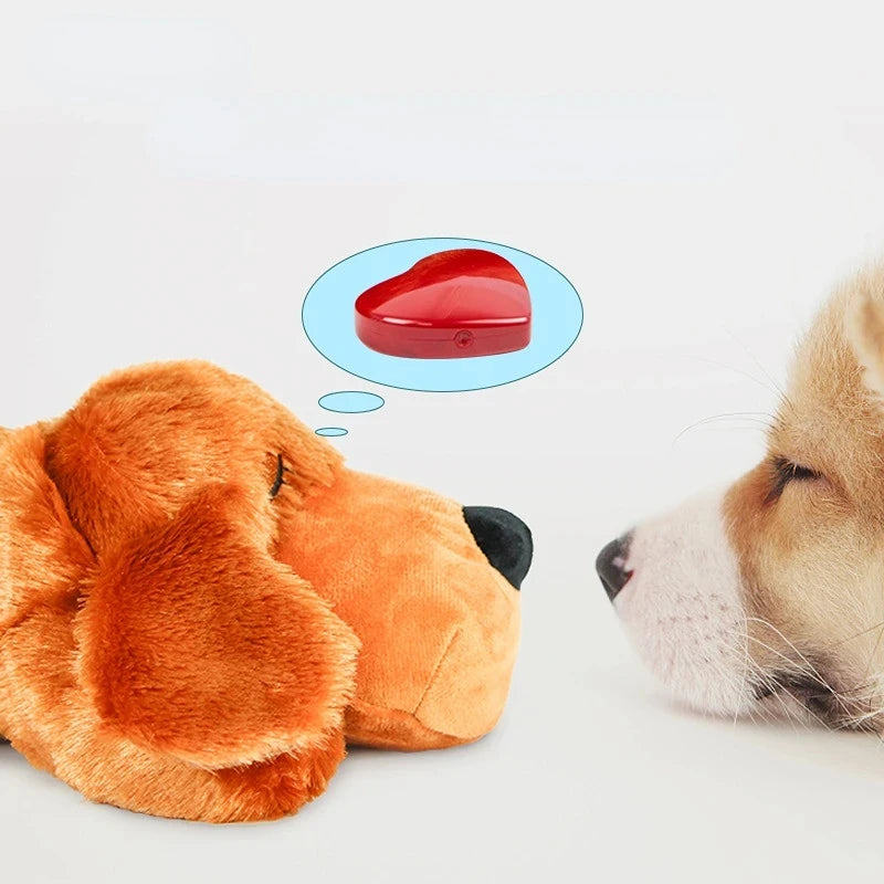 Pet Soothing Heartbeat Plush Toy – Comfort Companion for Dogs, Anxiety Relief & Sleep Support, Cozy Gift for Furry Friends