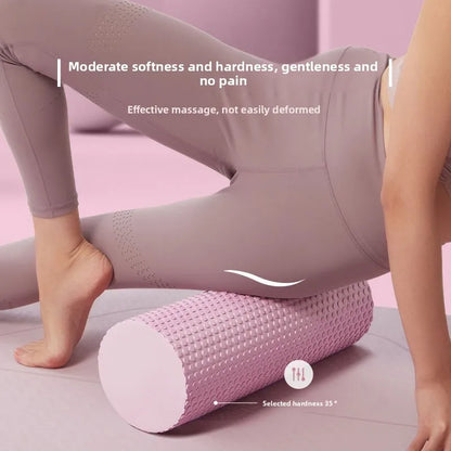 Rouleau de massage en mousse EVA haute densité pour yoga – Rouleau musculaire 30CM pour Pilates, yoga, récupération physique et exercices de gymnastique à domicile