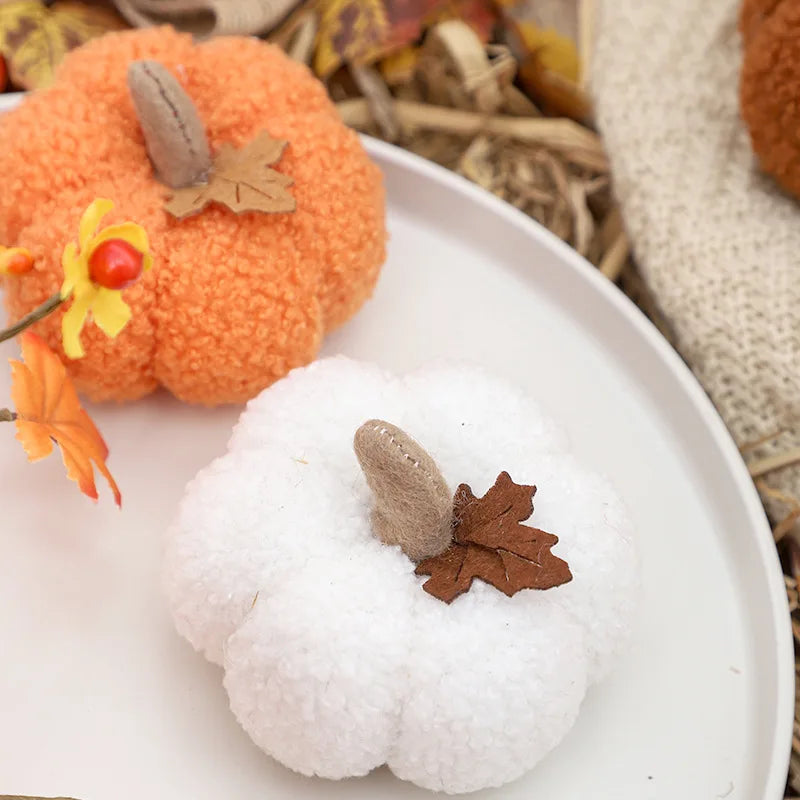 Halloween Pumpkin Ornament – 2025 New Decorative Pumpkin Doll for Home, Holiday Party & Halloween Decorations, Festive Gift