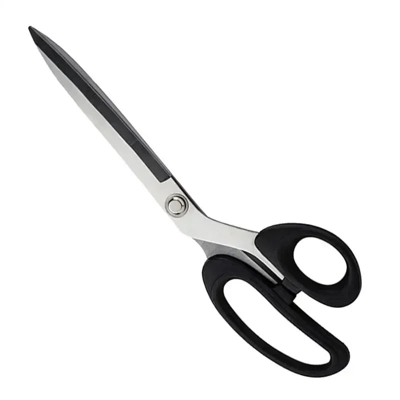 Tijeras profesionales de sastre de acero inoxidable de 10 pulgadas – Tijeras de tela y costura de alta resistencia para confección, acolchado y manualidades