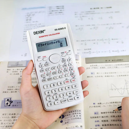 Portable Scientific Calculator – Dual-Row Display Multifunction Calculator for School, Office & Everyday Use