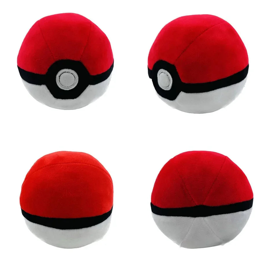 Pokémon Pokéball Plush Keychain – Master Ball, Ultra Ball, Premier Ball & Strange Ball Soft Anime Stuffed Toy Bag Ornament Gift