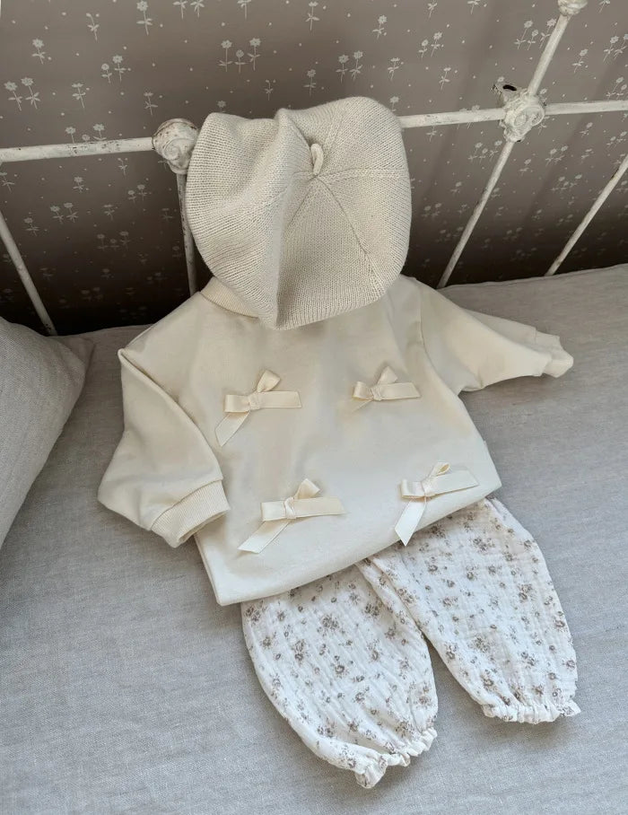 Pantalones de Bebé de Algodón Orgánico – Pantalones Suaves de Muselina Estampados para Recién Nacidos y Niños Pequeños, Parte de Abajo Informal y Adorable para Usar en Primavera, Verano, Otoño e Invierno