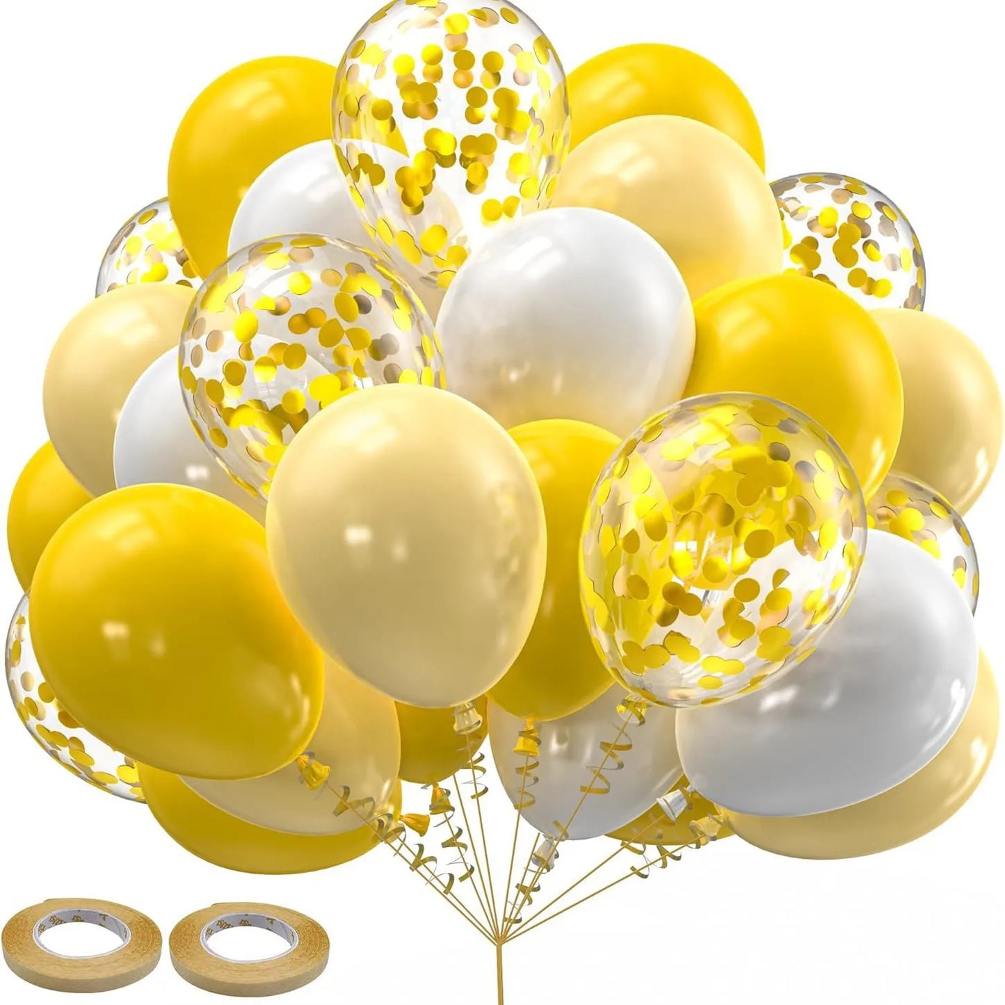 30 Globos de Látex Cromados – Globos de Helio Metálicos Blancos, Rosas y Azules para Decoración de Bodas, Cumpleaños, Baby Showers y Fiestas