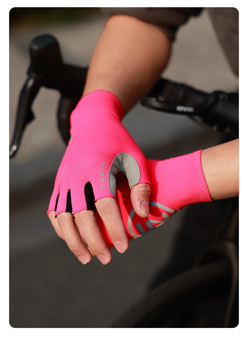 Guantes de ciclismo INBIKE 2024 – Guantes de bici de forro polar con dedos completos y acolchado de gel para hombre, accesorios de invierno con pantalla táctil para ciclismo de carretera y MTB