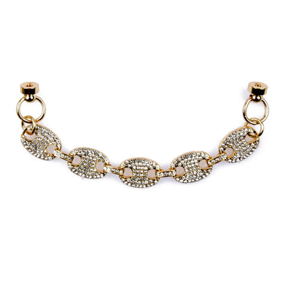 Bling Shoe Chains – Metal Shoe Charms & Sparkling Shoe Decorations for Girls & Women, Fashion Footwear Accessories & Gifts