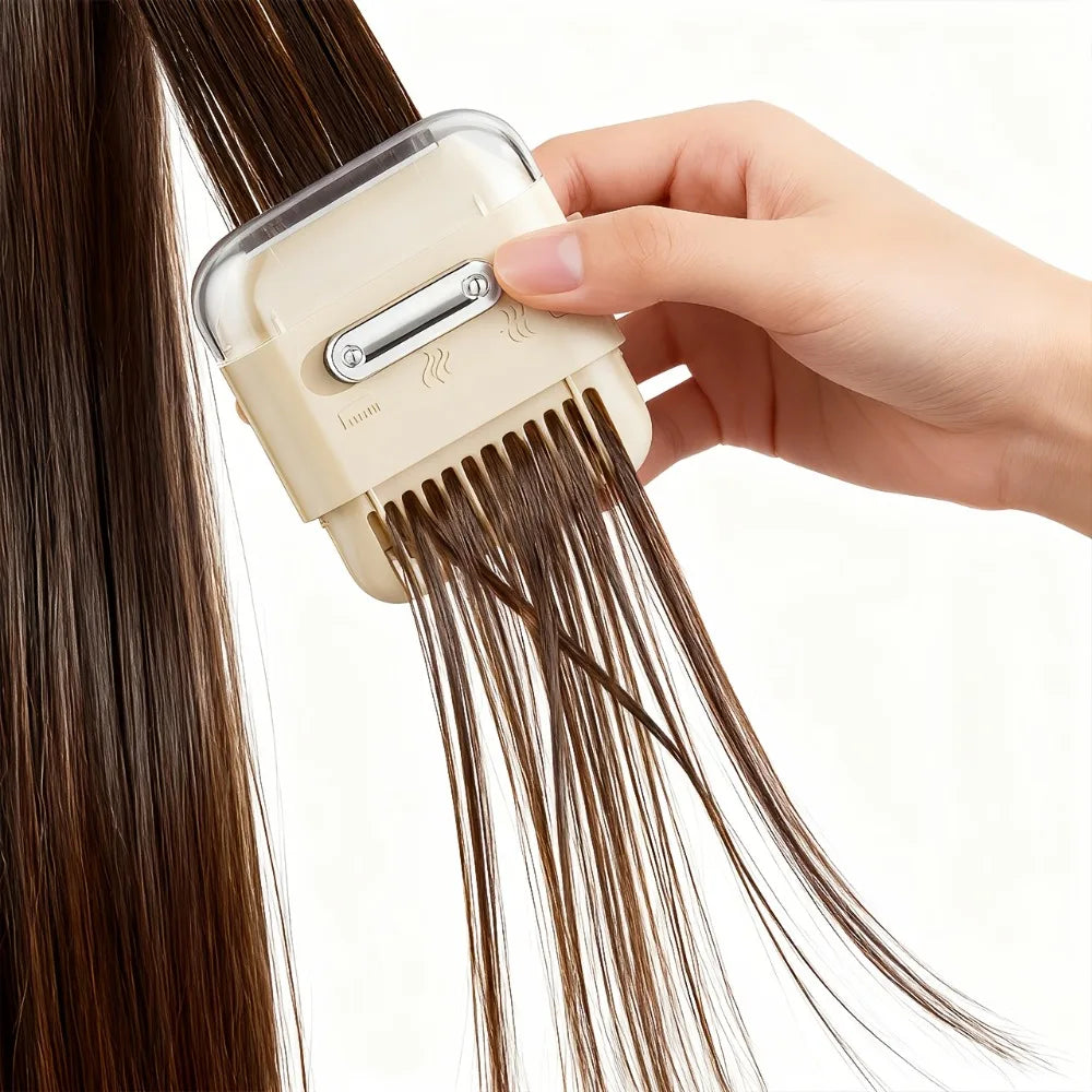 1/2/3PCS 2-in-1 Hair Trimming Tool Set – Split End Trimmer & Thinning Comb for Women & Girls, Multifunctional Hair Cutting & Styling Tools for Home Use