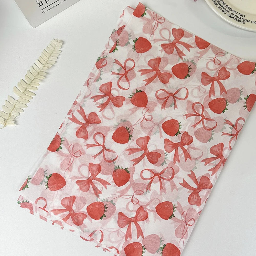 Christmas Santa Claus Bouquet Wrapping Paper – Colorful Festive Tissue Paper for Holiday Gift Wrapping, Flowers, Parties & DIY Crafts