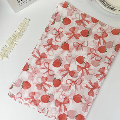 Christmas Santa Claus Bouquet Wrapping Paper – Colorful Festive Tissue Paper for Holiday Gift Wrapping, Flowers, Parties & DIY Crafts