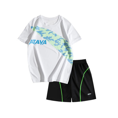 Maillot et short de football pour enfants Ensemble d'entraînement 2 pièces pour garçons
