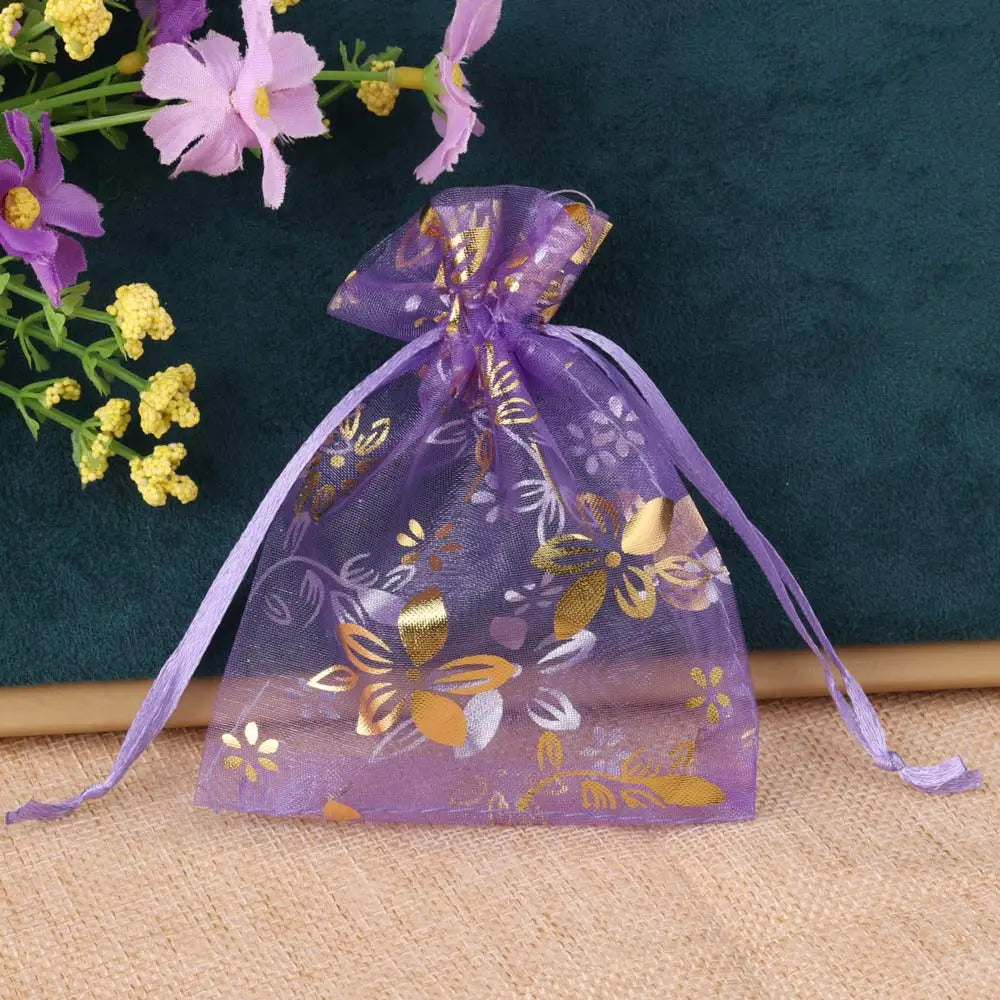 10/25/50PCS Bolsas de Regalo de Seda Satinada con Cordón para Joyas – Bolsitas de Lujo para Bodas, Fiestas, Dulces, Joyas y Empaque de Regalo