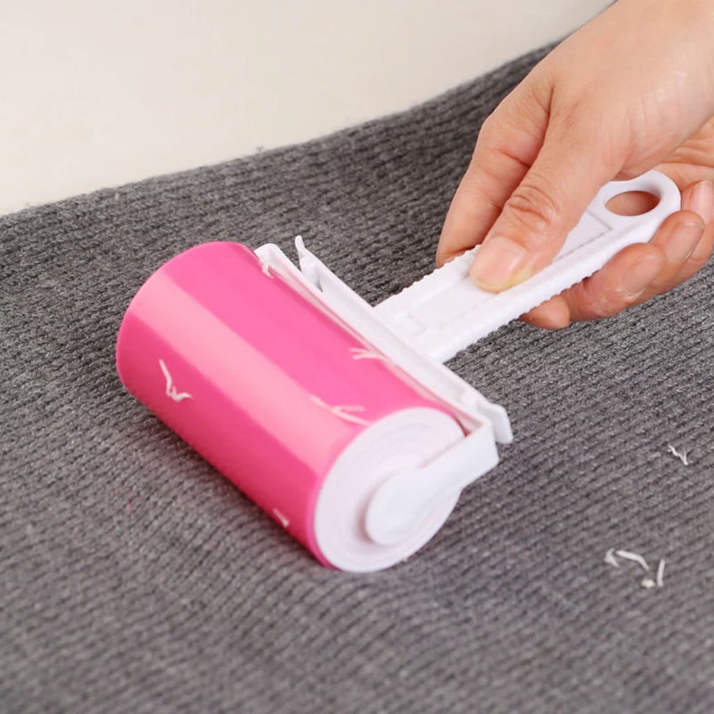 Reusable Pet Hair Remover Roller – Washable Sticky Lint Roller for Clothes, Furniture, Carpet & Sofa