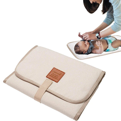 Matelas à Langer Pliable et Imperméable – Tapis de Change Portable en Tissu Oxford pour Bébés et Tout-Petits