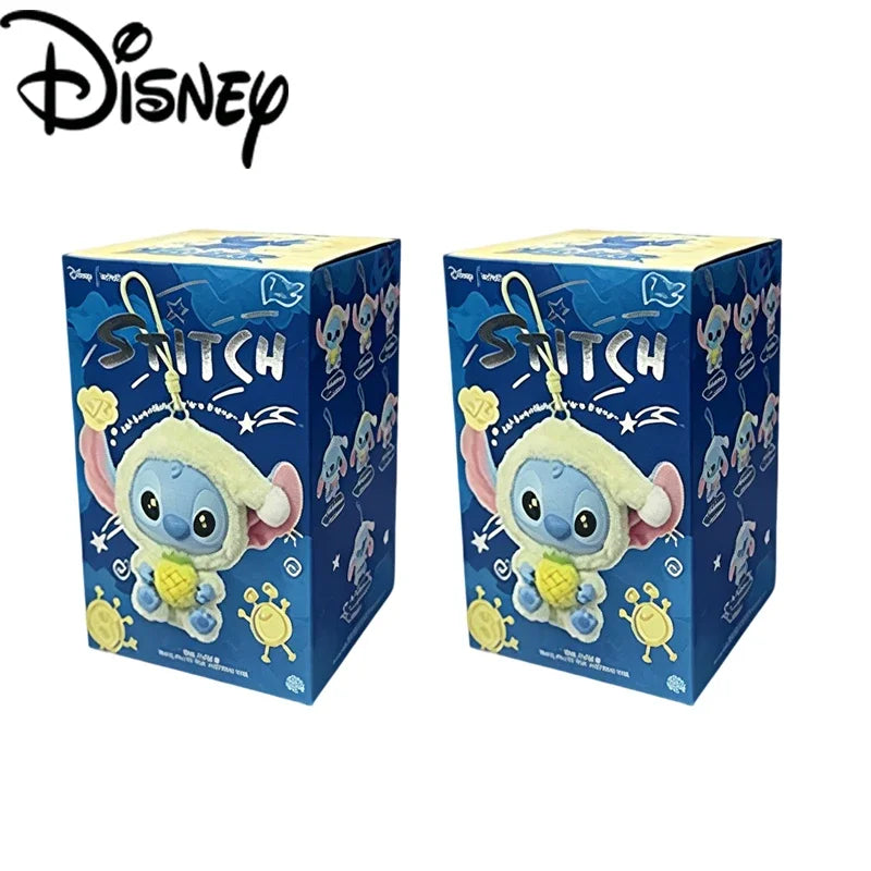 Stitch “Eat Something Before Sleep” Series Blind Box Plush Doll Pendant – Cute Ornament Mystery Box Surprise Toy Gift