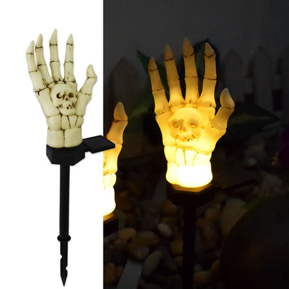 Halloween Voice-Controlled Luminous Ghost Decoration, Large Swinging LED Hanging Ground Stake Prop, Scary Sound-Activated Outdoor Horror Scene Decor for Halloween Parties and Haunted Houses