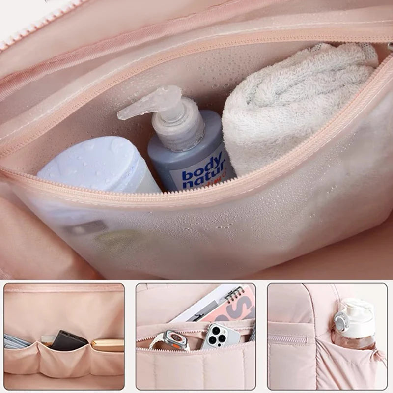 Sac de Voyage Imperméable pour Bébé – Grand Sac Maternité avec Sangles pour Poussette, Idéal pour l'Hôpital, l'Aéroport et le Quotidien