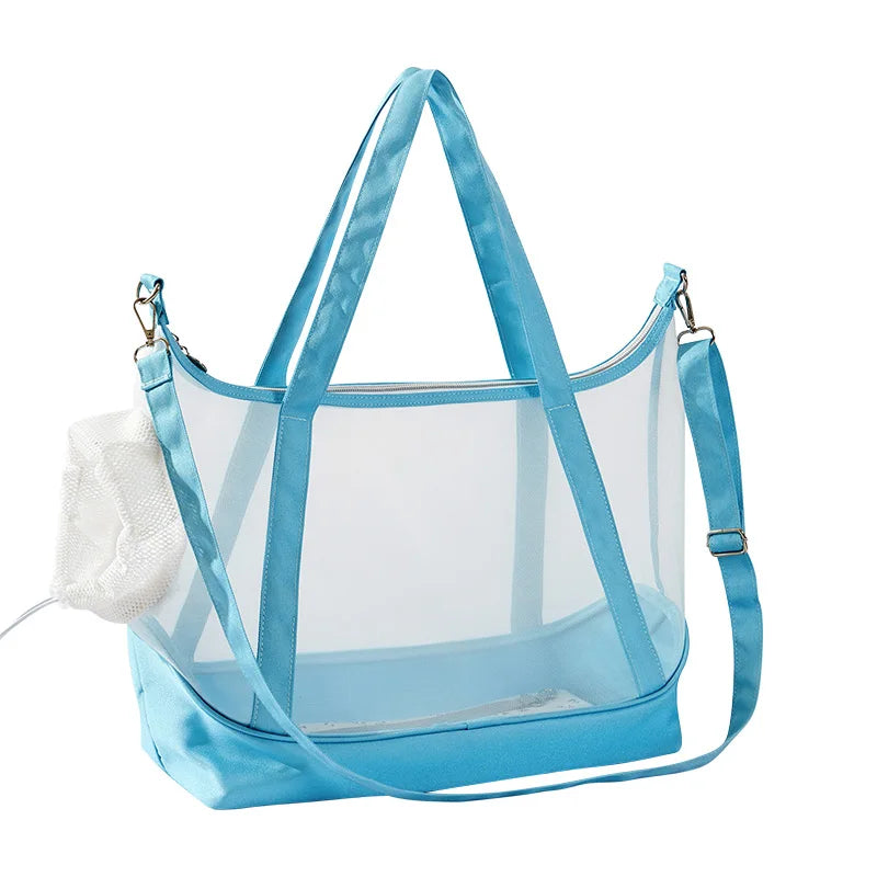 Mochila Transpirable para Gatos, Transportín Portátil para Mascotas Pequeñas, Perros Pequeños y Gatos, para Uso en Exteriores