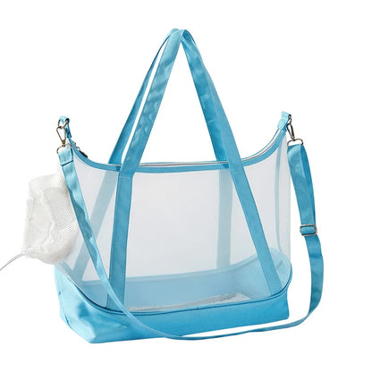 Mochila Transpirable para Gatos, Transportín Portátil para Mascotas Pequeñas, Perros Pequeños y Gatos, para Uso en Exteriores