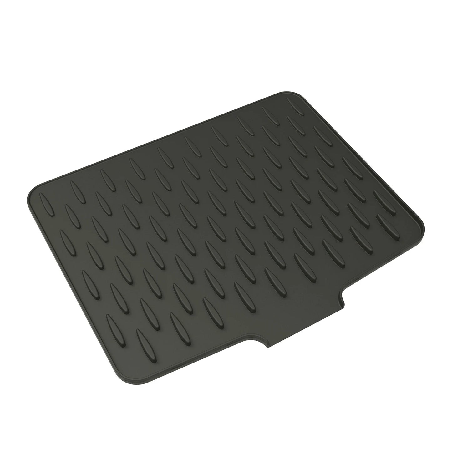 Silicone Kitchen Sink Drain Mat – Anti-Slip Heat-Resistant Countertop Drying Pad for Dishes & Tableware