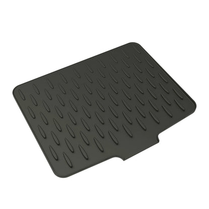 Silicone Kitchen Sink Drain Mat – Anti-Slip Heat-Resistant Countertop Drying Pad for Dishes & Tableware