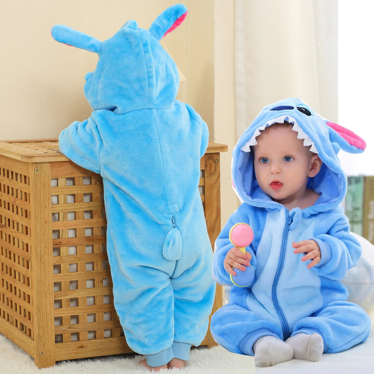 Wholesale Baby Costume Rompers – Winter Flannel Jumpsuit One-Piece for Girls & Boys, Toddlers & Kids