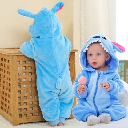 Wholesale Baby Costume Rompers – Winter Flannel Jumpsuit One-Piece for Girls & Boys, Toddlers & Kids