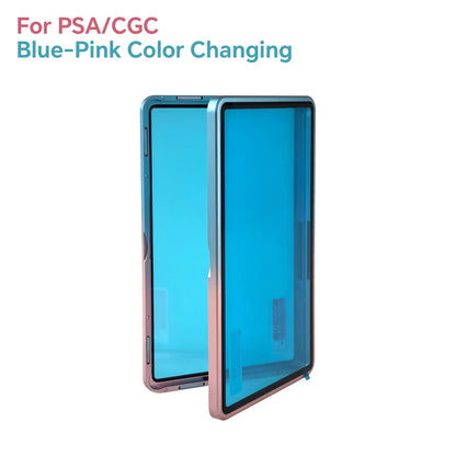 Aluminum Alloy Graded Card Case – PSA/CGC Slab Protector with UV & Scratch Resistant Magnetic Display Box