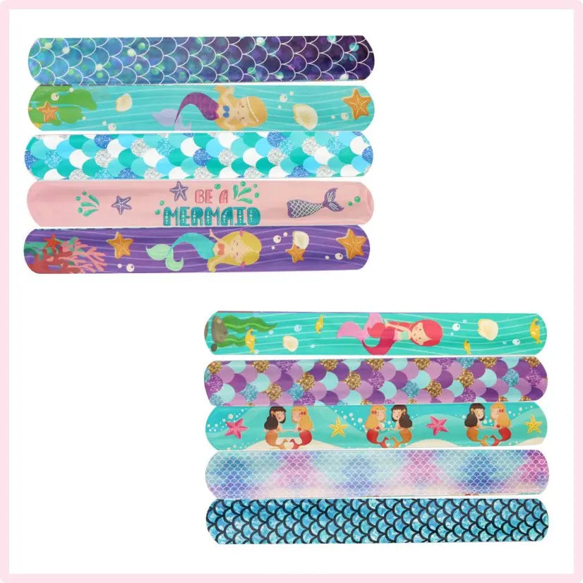 Mermaid Birthday Party Decorations Set – Balloons, Tableware, Tablecloth & Hanging Banner for Kids' Parties, Favors & Supplies Kit