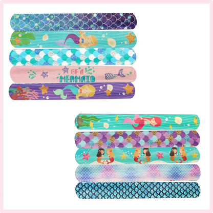 Mermaid Birthday Party Decorations Set – Balloons, Tableware, Tablecloth & Hanging Banner for Kids' Parties, Favors & Supplies Kit