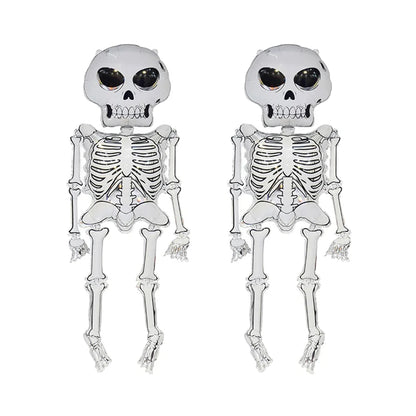 Large Halloween Standing Foil Balloons – Haunted House, Castle, Skull, Coffin & Witch Mylar Balloons for Halloween Party Decorations