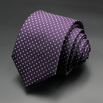 Corbata Floral de Puntos para Hombre – Corbata Casual de Moda Azul Roja Amarilla para Negocios, Bodas y Ocasiones Formales | Accesorio de Regalo