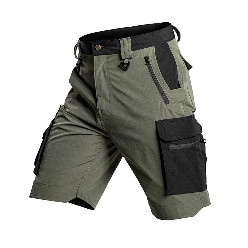 Men's Tactical Cargo Shorts – Quick-Dry Lightweight Multi-Pocket Outdoor Shorts for Hiking, Fishing, Camping, Work & Summer Activities