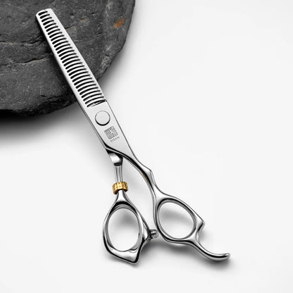 TITAN Professional Barber Scissors – Japan 440C Steel Hair Cutting & Thinning Shears | 5.0/5.5/6.0/6.5 Inch Hairdressing Tools